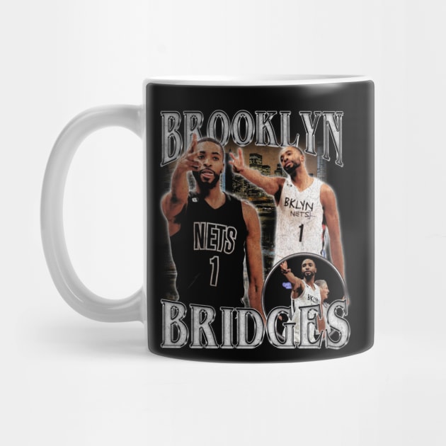 Mikal Bridges BROOKLYN BRIDGES Vintage by rattraptees